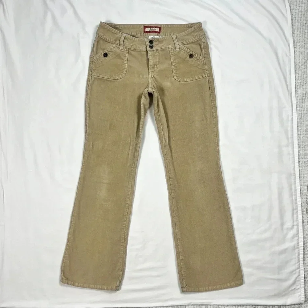Y2K Jordache Wide Leg Corduroy Pants
